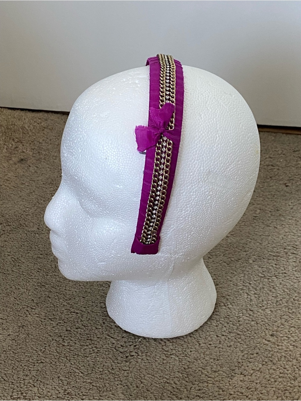 Stacey Lapidus Fuchsia Headband
